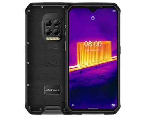 ULEFONE SMARTPHONE ARMOR 9 BLACK 4G/6.3"/ OC /128GB ROM/8GB/THERMAL IMAGING